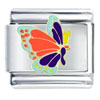 Colorful Butterfly Enamel Italian Charm