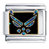 Us Air Force Italian Charm