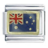 Flag Of Australia Italian Charm