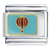 Hot Air Balloon Red Italian Charm