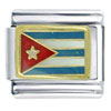  Flag  Of Cuba Italian Charm