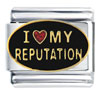 I  Heart   My  Reputation Italian Charm