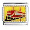 Red Train Italian Charm
