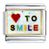 Love To Smile Italian Charm