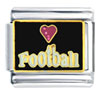 Love Football Italian Charm
