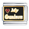  Love   My  Grandmom Italian Charm