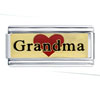 Love Heart Grandma Italian Charm