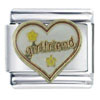 Girlfriend  Heart   Italian   Charm 