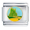 Yellow Brick Road To Castle Italian Charm