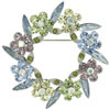 Spring Wreath Brooch
