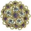 Filigree Flower Brooch