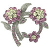 Circle Of Flowers Brooch