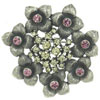 Hydrangea Brooch