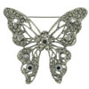 Pugster Antique Butterfly Brooch Pin