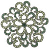 Paisley Flower Brooch