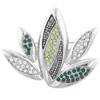 Leaf Fan Brooch