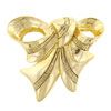 Golden Bow Brooch