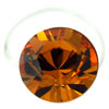Golden Brown Stud Toe Ring