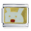 Peek A Boo Bunny Italian Charm