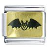 Happy Face Bat Italian Charm