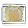 Bushy Cat Italian Charm