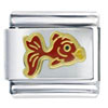 Fantail Goldfish Red Italian Charm