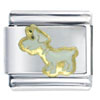 Goat White Italian Charm