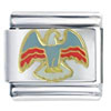 Gold Plated American Eagle Italian Charm