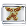Chihuahua Orange Italian Charm