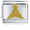 Orange Eiffel Tower Italian Charm