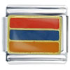 Flag Of Armenia Italian Charm