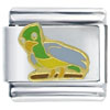 Hand Painted Parrot Italian Charm