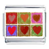 Artistic Hearts Italian Charm