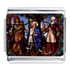 Religious  Glass  Mural Photo Italian Charm