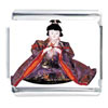  Japanese  Woman Geisha Doll Photo Italian Charm