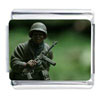 Soldier Running Photo Italian Charm