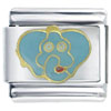 Blue Elephant Italian Charm