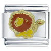 Lion Brown Italian Charm