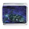  Sea   Turtle  Purple Photo Italian Charm