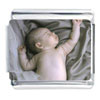 Baby On Sheets Italian Charm