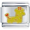 Gold Plated Giraffe Italian Charm