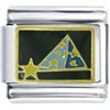 Star Pyramid Italian Charm