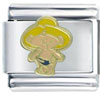 Baby And Hat Italian Charm