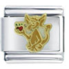 Goblin With Apple Italian Charm