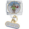  Seasons  Winter Dangle Italian Charm