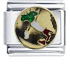 Italy On  Gold  Italian Charm