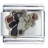 Valentine Bear Italian Charm