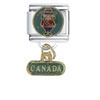 Canadian Girl Dangle Italian Charm