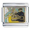 Cassatt's  Art  Boating Party Italian Charm