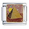 Wonder Of The World Pyramids Italian Charm